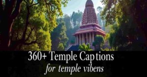360 temple captions for instagram temple vibes