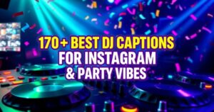 170+ Best DJ Captions For Instagram & Party Vibes