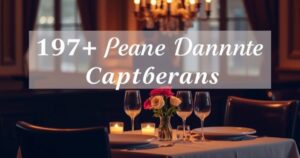197+ Perfect Dinner Date Captions for Instagram