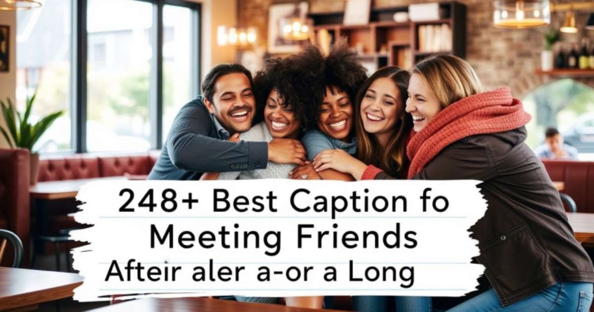 248+ Best Caption for Meeting Friends After a Long Time