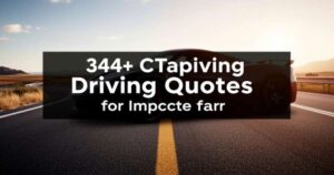 348+ Captivating Driving Quotes for Instagram to Fuel Your Feed