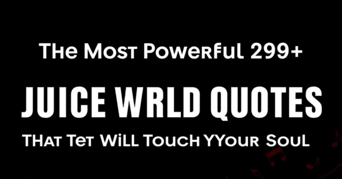 The Most Powerful 323+ Juice WRLD Quotes 2025 That Will Touch Your Soul