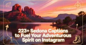 223+ Sedona Captions to Fuel Your Adventurous Spirit on Instagram