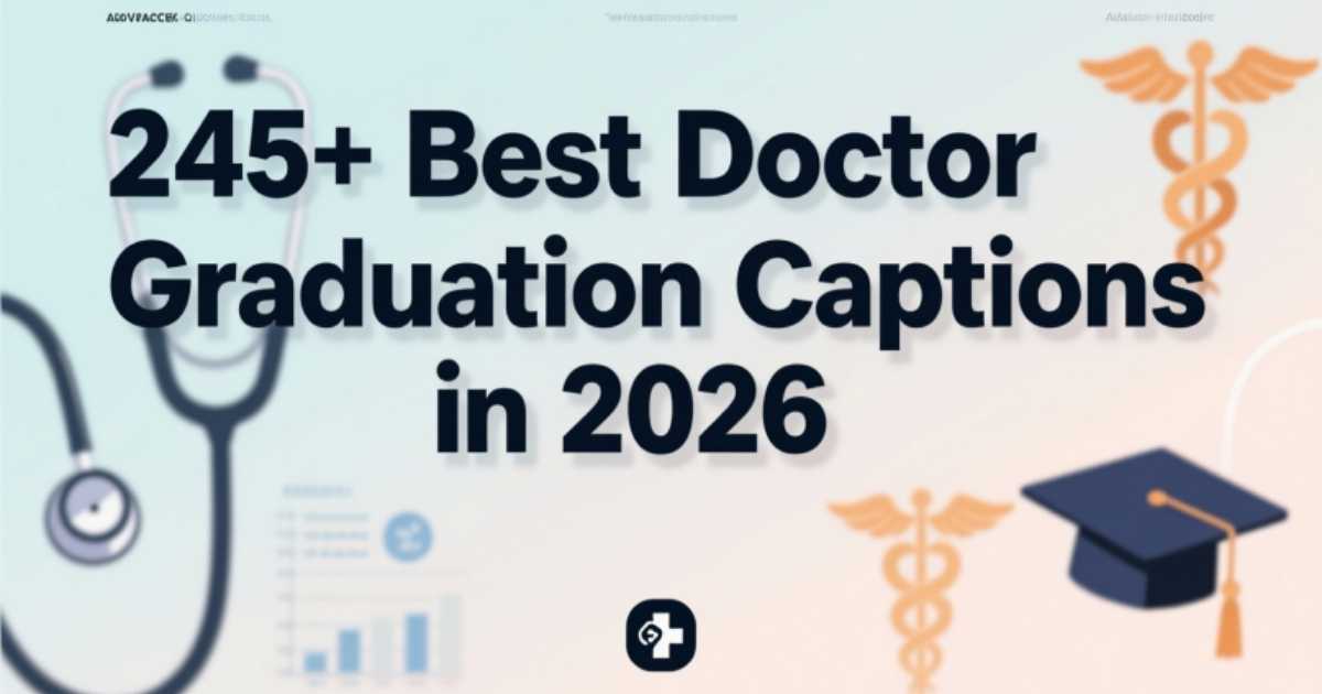 245-best-doctor-graduation-captions-in-2026