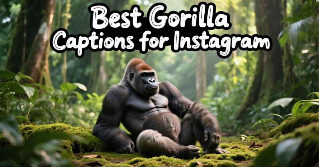 Best Gorilla Captions for Instagram