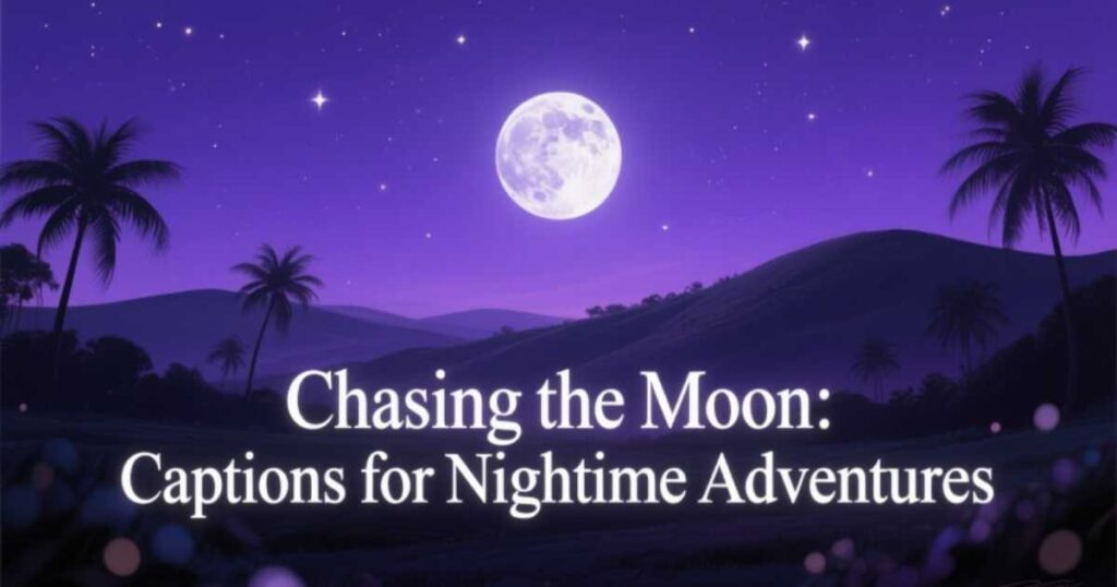 chasing-the-moon-captions-for-nighttime-adventures