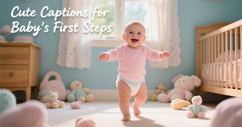 cute-captions-for-babys-first-steps