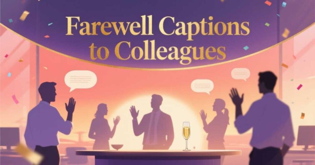 farewell-captions-to-colleagues